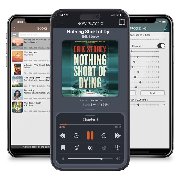 Download fo free audiobook Nothing Short of Dying by Erik Storey and listen anywhere on your iOS devices in the ListenBook app.