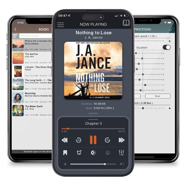 Download fo free audiobook Nothing to Lose by J. A. Jance and listen anywhere on your iOS devices in the ListenBook app.