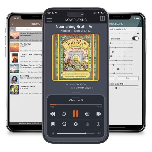 Download fo free audiobook Nourishing Broth: An Old-Fashioned Remedy for the Modern World by Kaayla T. Daniel and Sally Fallon Morell and listen anywhere on your iOS devices in the ListenBook app.