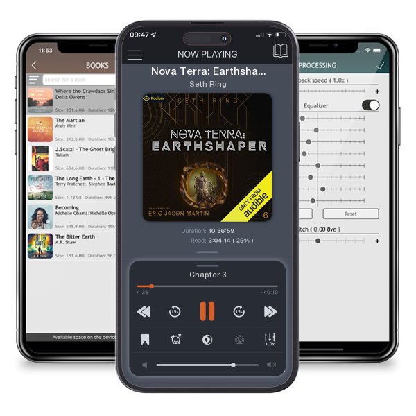 Download fo free audiobook Nova Terra: Earthshaper by Seth Ring and listen anywhere on your iOS devices in the ListenBook app.