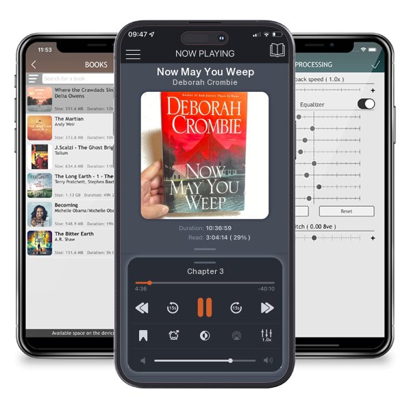 Download fo free audiobook Now May You Weep by Deborah Crombie and listen anywhere on your iOS devices in the ListenBook app.