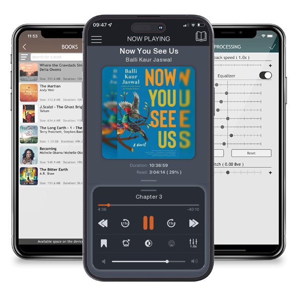 Download fo free audiobook Now You See Us by Balli Kaur Jaswal and listen anywhere on your iOS devices in the ListenBook app.