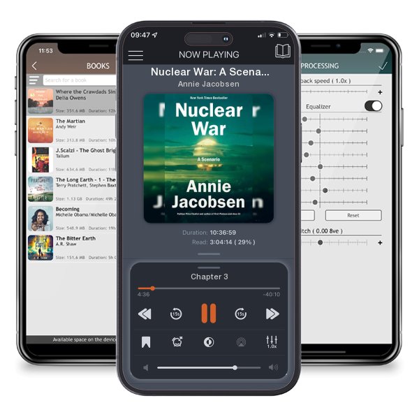 Download fo free audiobook Nuclear War: A Scenario by Annie Jacobsen and listen anywhere on your iOS devices in the ListenBook app.