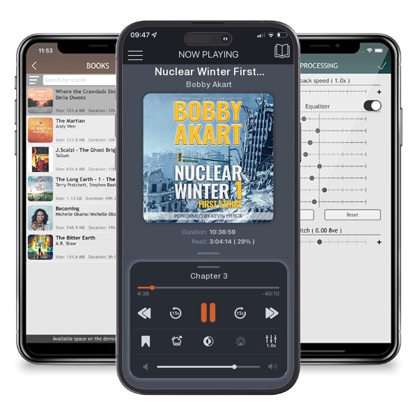 Download fo free audiobook Nuclear Winter First Strike by Bobby Akart and listen anywhere on your iOS devices in the ListenBook app.