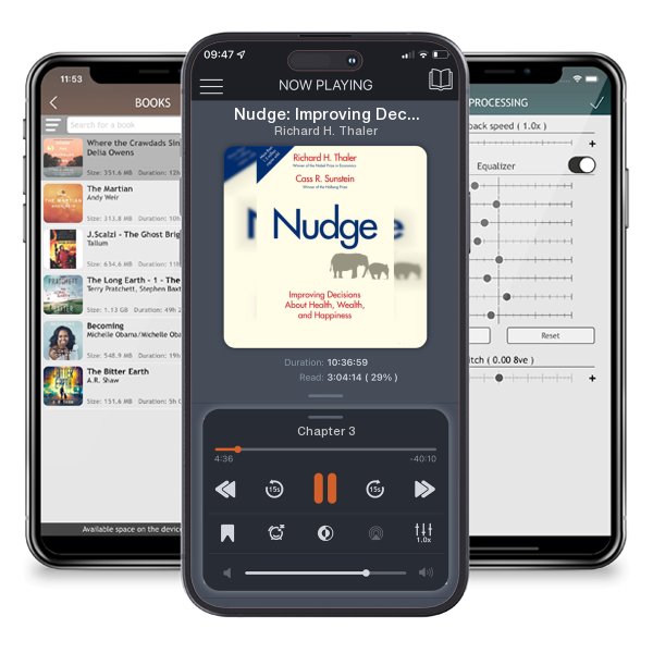 Download fo free audiobook Nudge: Improving Decisions About Health, Wealth, and Happiness by Richard H. Thaler and listen anywhere on your iOS devices in the ListenBook app.