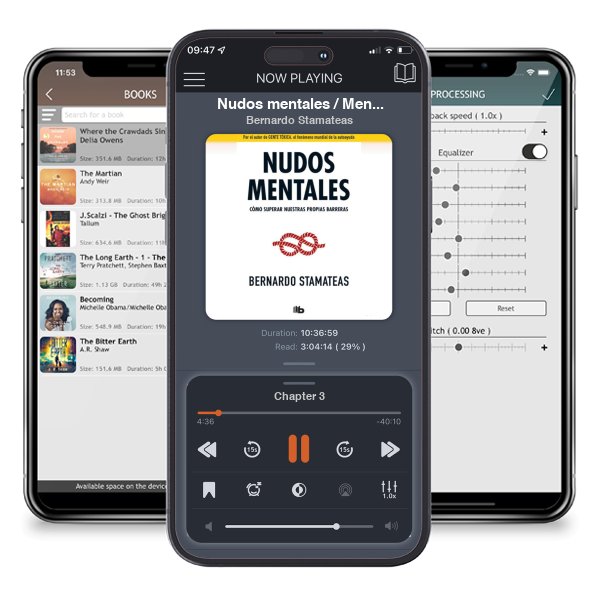 Descargar audiolibro gratis Nudos mentales / Mental Knots by Bernardo Stamateas y escuchar en cualquier lugar en sus dispositivos iOS en la aplicación ListenBook.