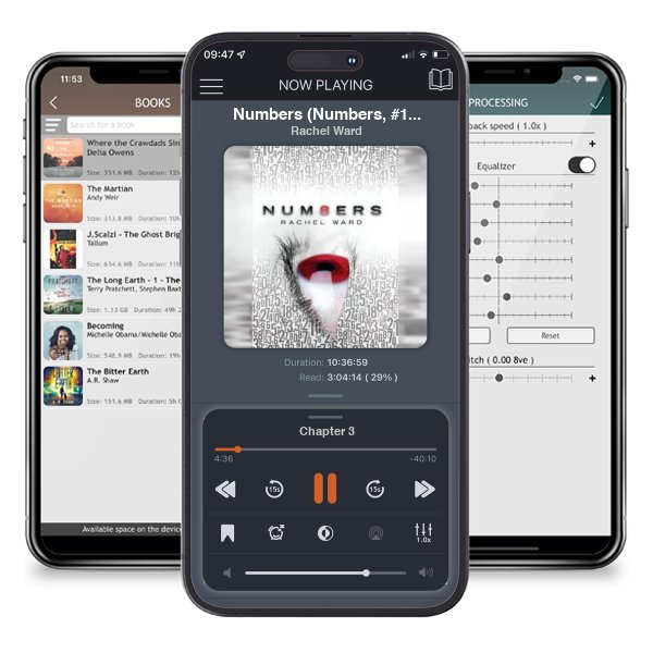 Download fo free audiobook Numbers (Numbers, #1) by Rachel Ward and listen anywhere on your iOS devices in the ListenBook app.