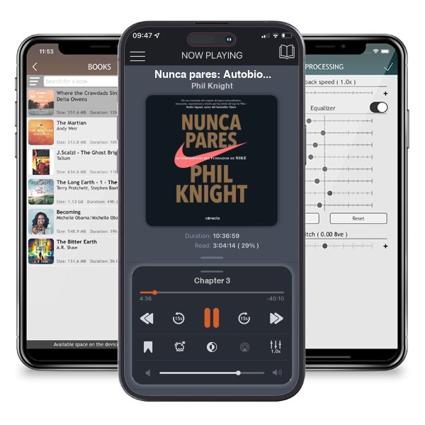 Descargar audiolibro gratis Nunca pares: Autobiografía del fundador de Nike / Shoe Dog: A Memoir by the Creator of Nike by Phil Knight y escuchar en cualquier lugar en sus dispositivos iOS en la aplicación ListenBook.