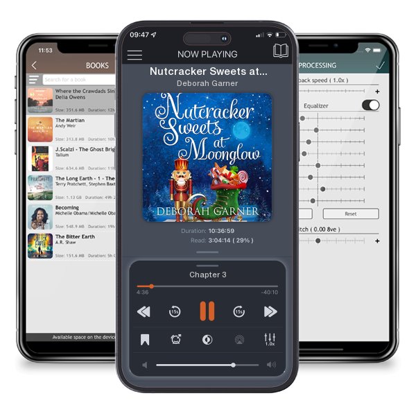 Download fo free audiobook Nutcracker Sweets at Moonglow by Deborah Garner and listen anywhere on your iOS devices in the ListenBook app.