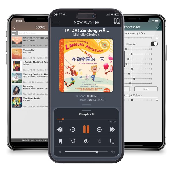 Download fo free audiobook TA-DA! Zài dòng wù yuán qí miào de yi tian (A Funny Day at the Zoo, Mandarin Chinese language edition) by Michelle Glorieux and listen anywhere on your iOS devices in the ListenBook app.