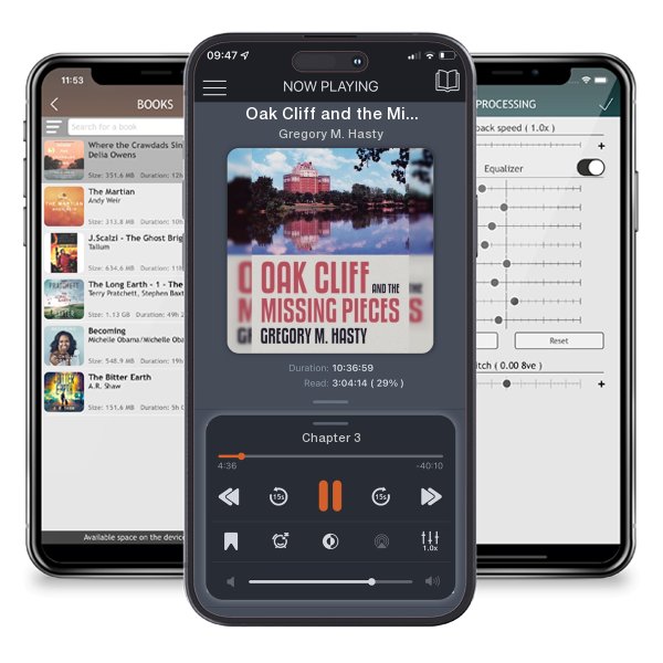 Download fo free audiobook Oak Cliff and the Missing Pieces by Gregory M. Hasty and listen anywhere on your iOS devices in the ListenBook app.
