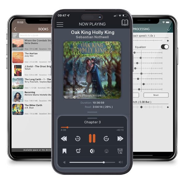 Download fo free audiobook Oak King Holly King by Sebastian Nothwell and listen anywhere on your iOS devices in the ListenBook app.
