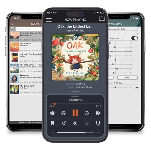 Download fo free audiobook Oak, the Littlest Leaf Girl by Lucy Fleming and listen anywhere on your iOS devices in the ListenBook app.