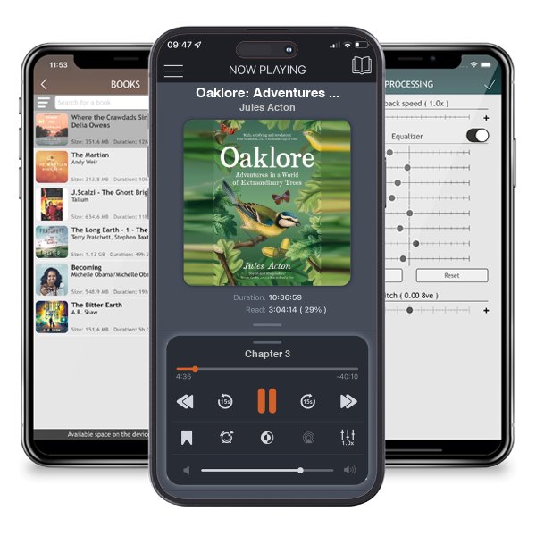 Download fo free audiobook Oaklore: Adventures in a World of Extraordinary Trees by Jules Acton and listen anywhere on your iOS devices in the ListenBook app.