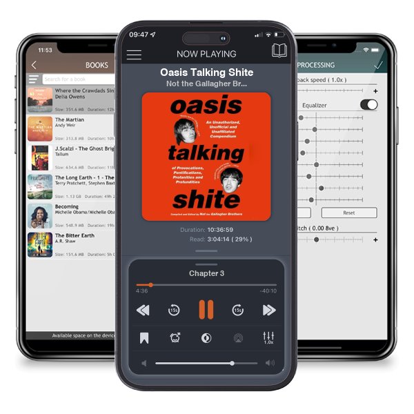 Download fo free audiobook Oasis Talking Shite by Not the Gallagher Brothers and listen anywhere on your iOS devices in the ListenBook app.