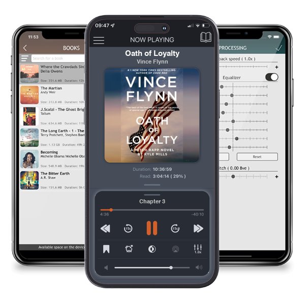 Download fo free audiobook Oath of Loyalty by Vince Flynn and listen anywhere on your iOS devices in the ListenBook app.
