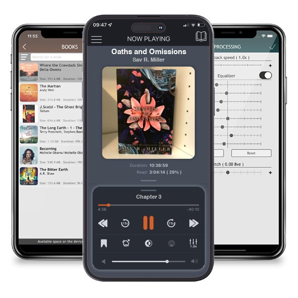 Download fo free audiobook Oaths and Omissions by Sav R. Miller and listen anywhere on your iOS devices in the ListenBook app.