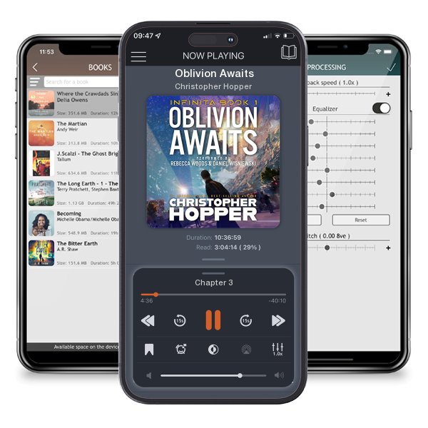 Download fo free audiobook Oblivion Awaits by Christopher Hopper and listen anywhere on your iOS devices in the ListenBook app.