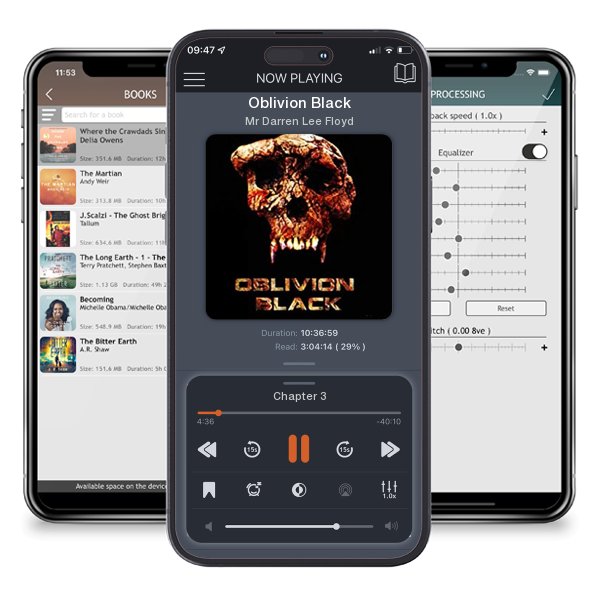 Download fo free audiobook Oblivion Black by Mr Darren Lee Floyd and listen anywhere on your iOS devices in the ListenBook app.
