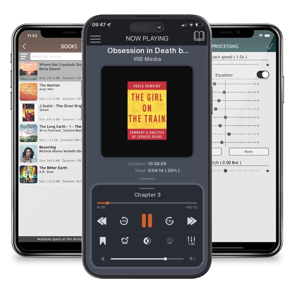 Download fo free audiobook Obsession in Death by J.D. Robb | Summary & Analysis by IRB Media and listen anywhere on your iOS devices in the ListenBook app.