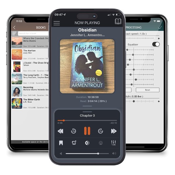 Download fo free audiobook Obsidian by Jennifer L. Armentrout and listen anywhere on your iOS devices in the ListenBook app.