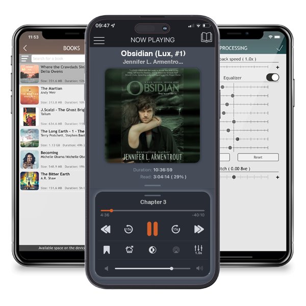 Download fo free audiobook Obsidian (Lux, #1) by Jennifer L. Armentrout and listen anywhere on your iOS devices in the ListenBook app.