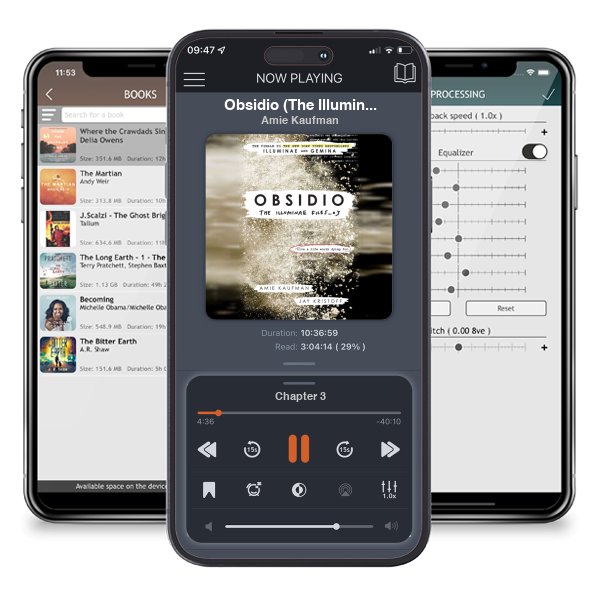Download fo free audiobook Obsidio (The Illuminae Files, #3) by Amie Kaufman and listen anywhere on your iOS devices in the ListenBook app.