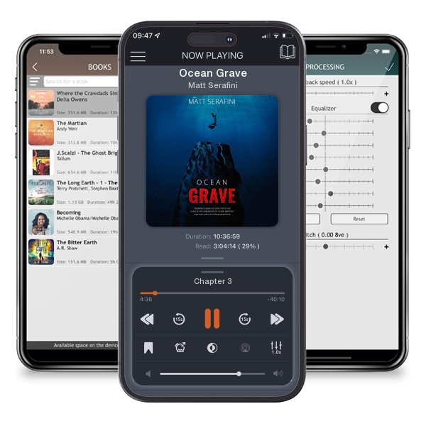 Download fo free audiobook Ocean Grave by Matt Serafini and listen anywhere on your iOS devices in the ListenBook app.