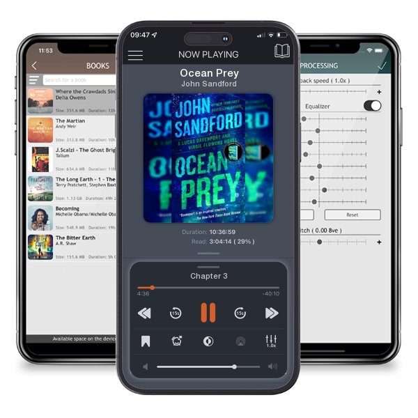 Download fo free audiobook Ocean Prey by John Sandford and listen anywhere on your iOS devices in the ListenBook app.