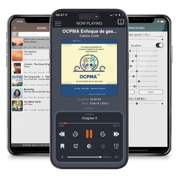 Descargar audiolibro gratis OCPMA Enfoque de gestiï¿½n de proyectos basado en la cultura organizacional (la otra manera de ver las cosas) by Carlos Colïn y escuchar en cualquier lugar en sus dispositivos iOS en la aplicación ListenBook.