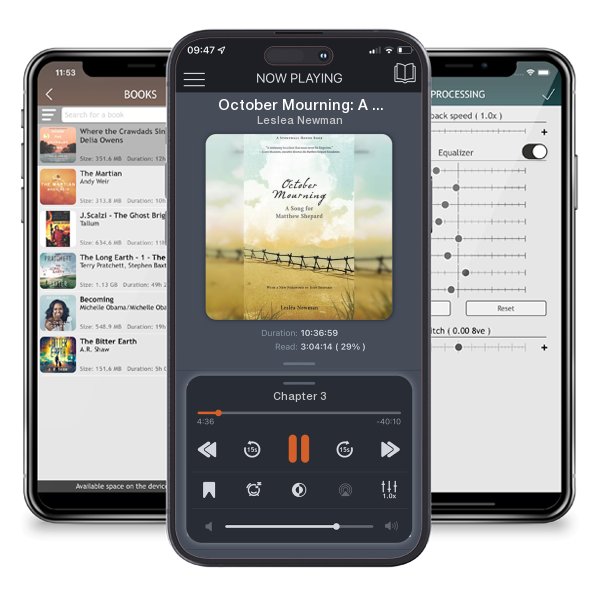 Download fo free audiobook October Mourning: A Song for Matthew Shepard by Leslea Newman and listen anywhere on your iOS devices in the ListenBook app.