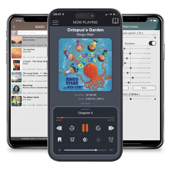 Download fo free audiobook Octopus\'s Garden by Ringo Starr and listen anywhere on your iOS devices in the ListenBook app.