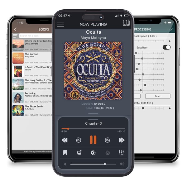 Download fo free audiobook Oculta by Maya Motayne and listen anywhere on your iOS devices in the ListenBook app.