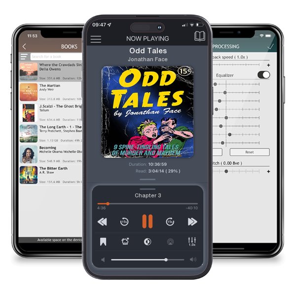 Download fo free audiobook Odd Tales by Jonathan Face and listen anywhere on your iOS devices in the ListenBook app.