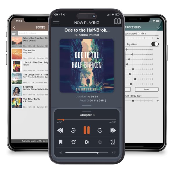 Download fo free audiobook Ode to the Half-Broken by Suzanne Palmer and listen anywhere on your iOS devices in the ListenBook app.