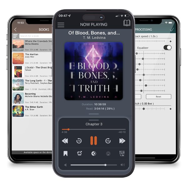 Download fo free audiobook Of Blood, Bones, and Truth by T. M. Ledvina and listen anywhere on your iOS devices in the ListenBook app.