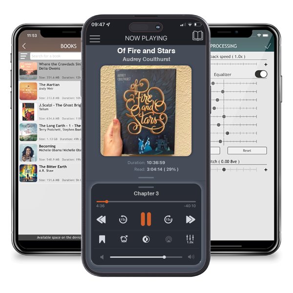 Download fo free audiobook Of Fire and Stars by Audrey Coulthurst and listen anywhere on your iOS devices in the ListenBook app.