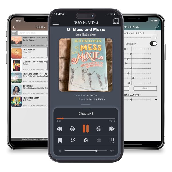 Download fo free audiobook Of Mess and Moxie by Jen Hatmaker and listen anywhere on your iOS devices in the ListenBook app.