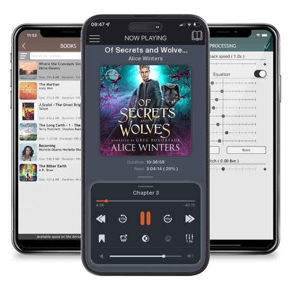 Download fo free audiobook Of Secrets and Wolves by Alice Winters and listen anywhere on your iOS devices in the ListenBook app.