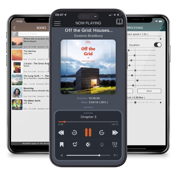 Download fo free audiobook Off the Grid: Houses for Escape by Dominic Bradbury and listen anywhere on your iOS devices in the ListenBook app.