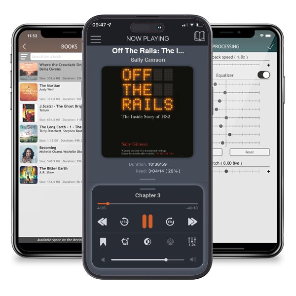 Download fo free audiobook Off The Rails: The Inside Story of HS2 by Sally Gimson and listen anywhere on your iOS devices in the ListenBook app.