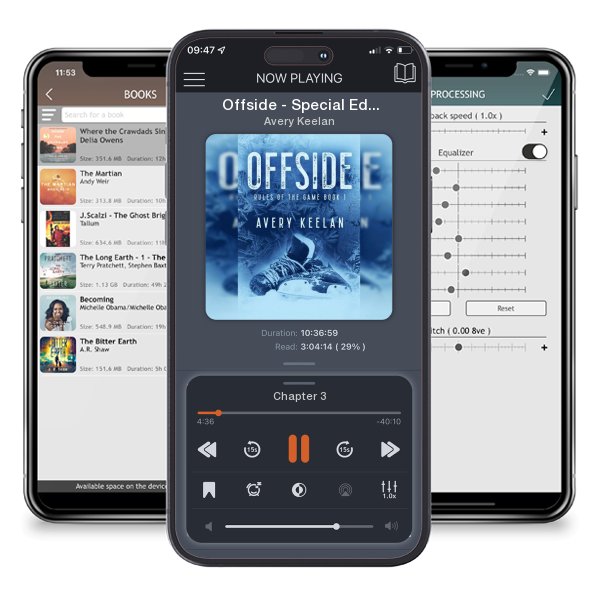 Download fo free audiobook Offside - Special Edition by Avery Keelan and listen anywhere on your iOS devices in the ListenBook app.