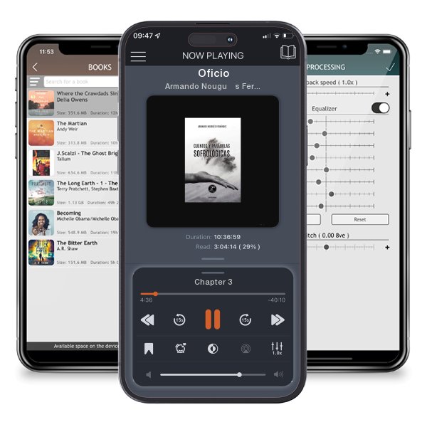 Download fo free audiobook Oficio by Armando Nougués Fernández and listen anywhere on your iOS devices in the ListenBook app.