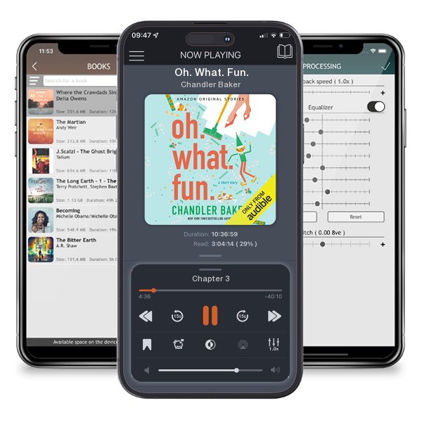 Download fo free audiobook Oh. What. Fun. by Chandler Baker and listen anywhere on your iOS devices in the ListenBook app.