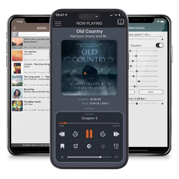 Download fo free audiobook Old Country by Harrison Query and Matt Query and listen anywhere on your iOS devices in the ListenBook app.