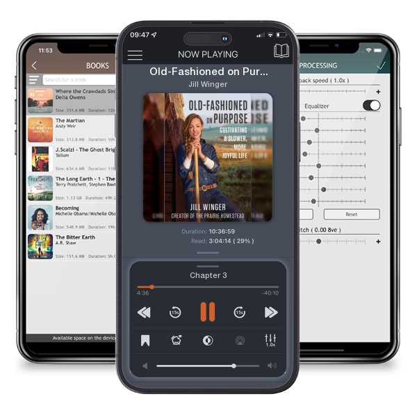 Download fo free audiobook Old-Fashioned on Purpose: Cultivating a Slower, More Joyful... by Jill Winger and listen anywhere on your iOS devices in the ListenBook app.