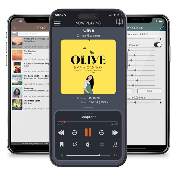 Download fo free audiobook Olive by Emma Gannon and listen anywhere on your iOS devices in the ListenBook app.