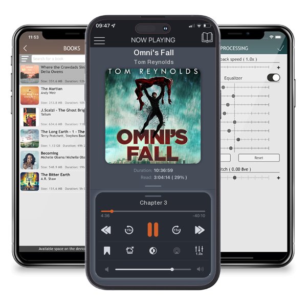 Download fo free audiobook Omni's Fall by Tom Reynolds and listen anywhere on your iOS devices in the ListenBook app.