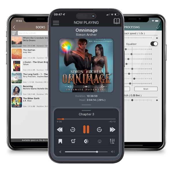 Download fo free audiobook Omnimage by Simon Archer and listen anywhere on your iOS devices in the ListenBook app.