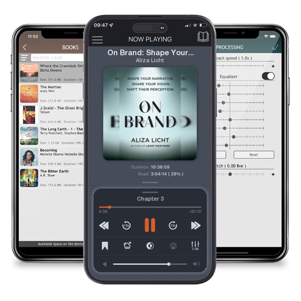 Download fo free audiobook On Brand: Shape Your Narrative. Share Your Vision. Shift... by Aliza Licht and listen anywhere on your iOS devices in the ListenBook app.
